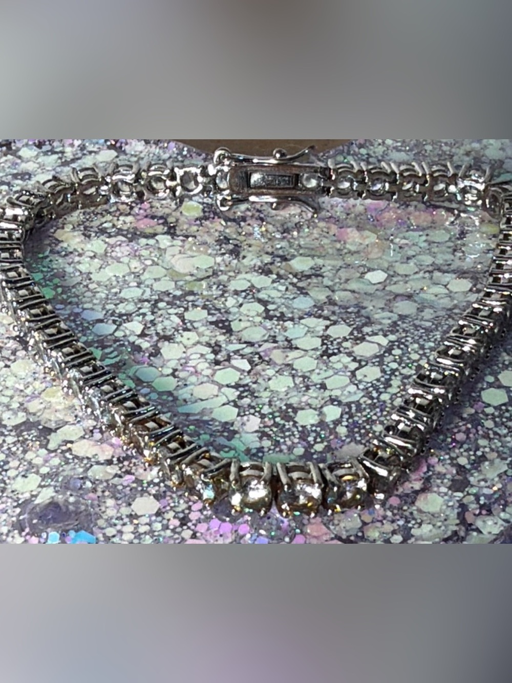 Classic Silver Tennis Bracelet with Clear Stones